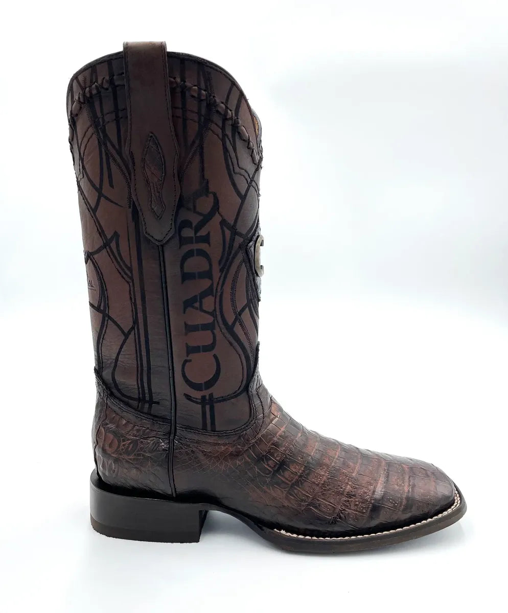 Cuadra Men CU456 Caiman Belly Paris Cafe Square